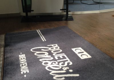 tapis personnalisé CIC France