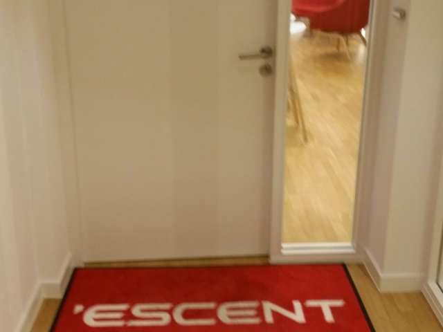 Tapis personnalisé pour Escent