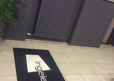 tapis personnalisé Ingelec à Mouscron