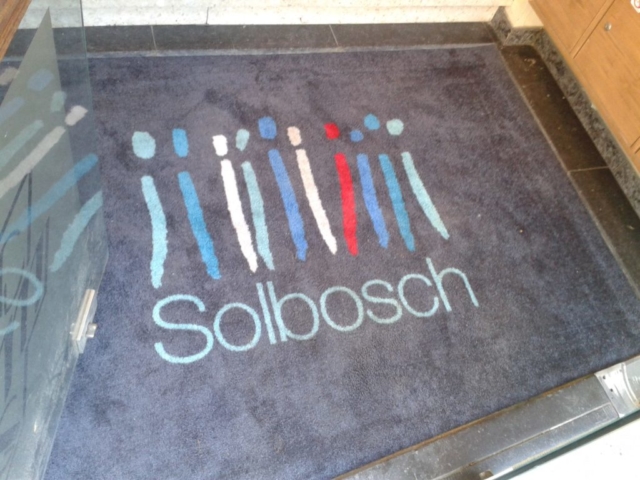 Tapis d entrée personnalisé Solbosch Bruxelles