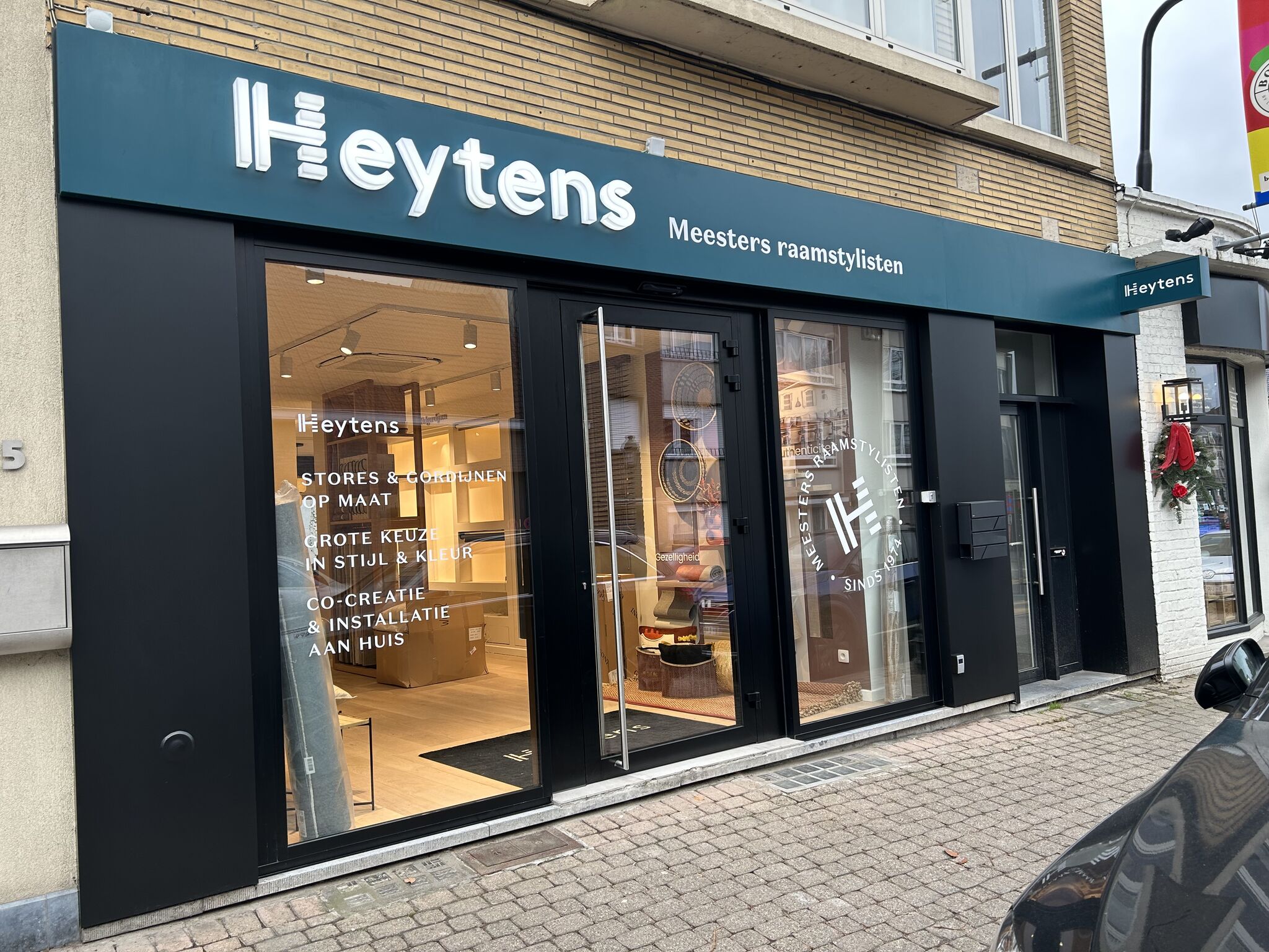 Tapis personnalisé pour l'enseigne Heytens