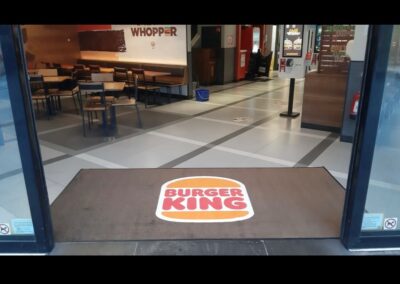 tapis personnalisé Burger King